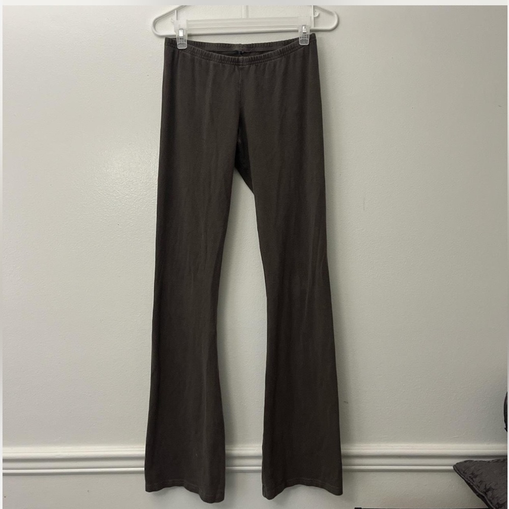 Brandy Melville Grey Flare Pants